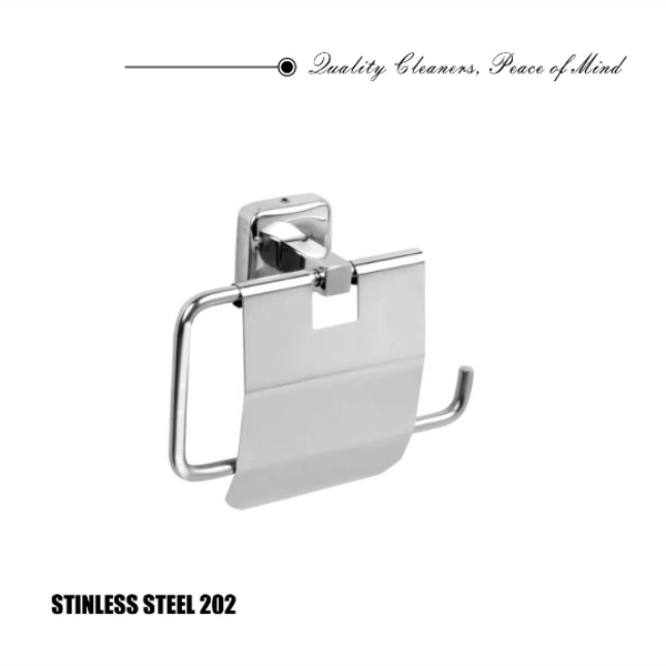 BA31 STAINLESS STEEL TOILET PAPER ROLL HOLDER FOR BATHROOM (SILVER)
