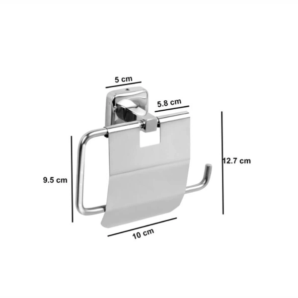 BA31 STAINLESS STEEL TOILET PAPER ROLL HOLDER FOR BATHROOM (SILVER)