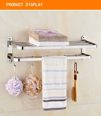 BA39 Stainless Steel 304 24 inch Towel Holder Rod for Bathroom | Kitchen | Living Room