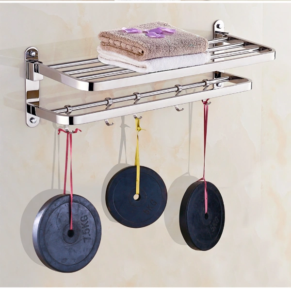 BA39 Stainless Steel 304 24 inch Towel Holder Rod for Bathroom | Kitchen | Living Room