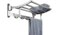 BA40 Stainless Steel Folding Towel Rack 24 INCH ABS 01