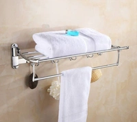 BA40 Stainless Steel Folding Towel Rack 24 INCH ABS 01