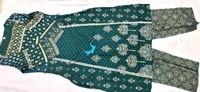 Elegant Rayon Kurta Palazzo Set  - S