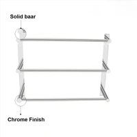 BA36 Stainless Steel 18 inch Towel Holder Rod for Bathroom | Kitchen | Living Room