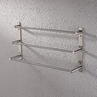 BA36 Stainless Steel 18 inch Towel Holder Rod for Bathroom | Kitchen | Living Room
