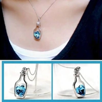 Bottle Heart Lockets