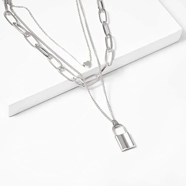 Triple Layer Silver Lockets - 