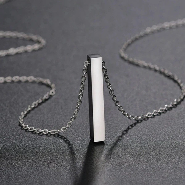 Silver Bar Lockets - 