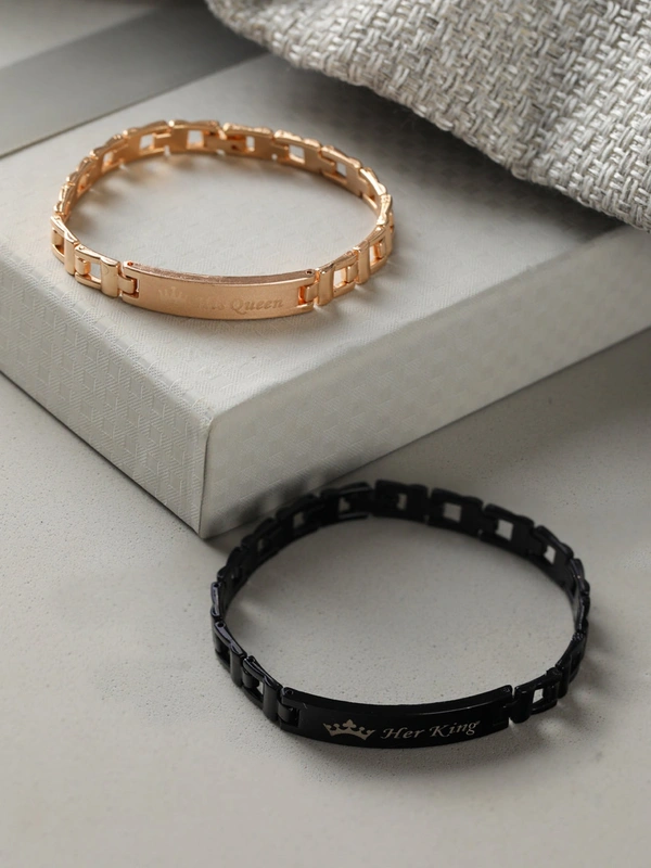 Couple Handshake Bracelets | Men Women Bracelets | Couple Bracelets