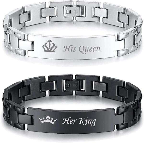 Couple Handshake Bracelets | Men Women Bracelets | Couple Bracelets