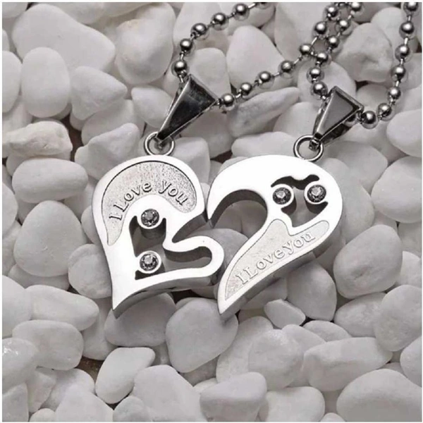 Silver Couple Heart Lockets |Men WOmen Lockets |Love lockets