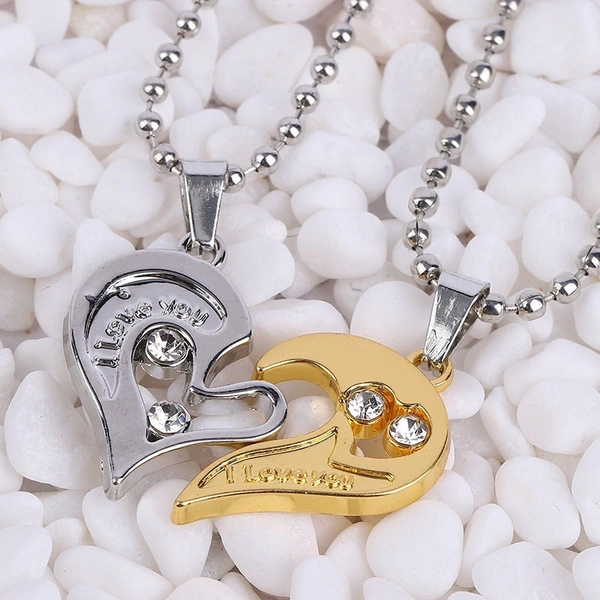 Gold & SIlver Heart Lockets | Couple Lockets| Party Wear Lockets| Valentine Gifts
