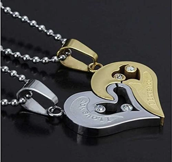 Gold & SIlver Heart Lockets | Couple Lockets| Party Wear Lockets| Valentine Gifts