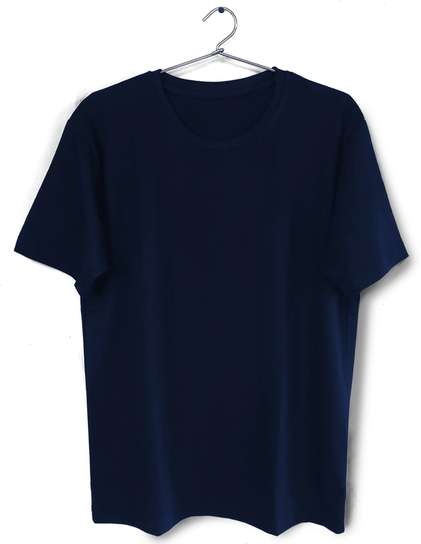 Plain Navy Blue T-shirts For Men | SR05 - XL