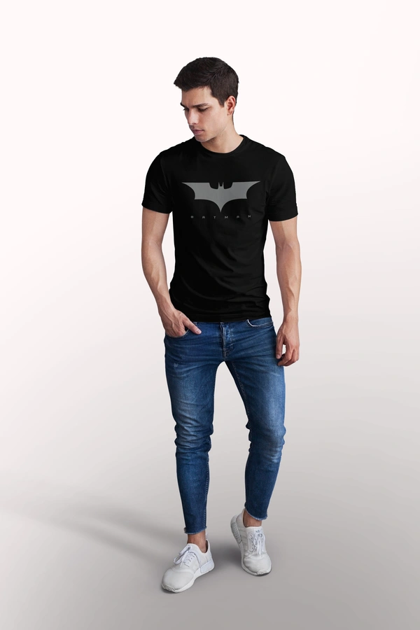 Men Black Batman T-Shirtsn|SR06 - XL