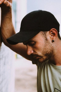 Black Caps For Summer | Elegant Stylish BASEBALL Caps | Sun burn Protection - 1