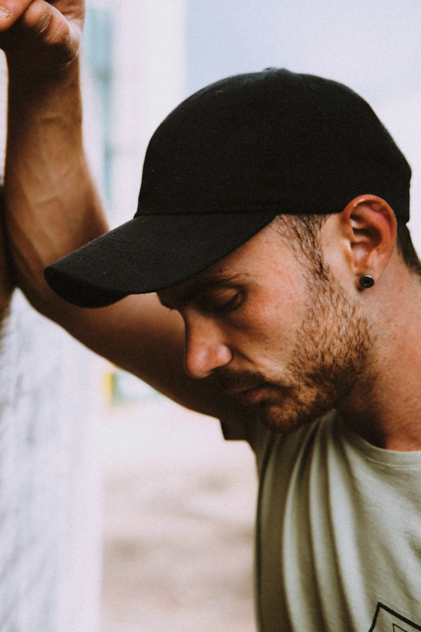 Black Caps For Summer | Elegant Stylish BASEBALL Caps | Sun burn Protection - 1