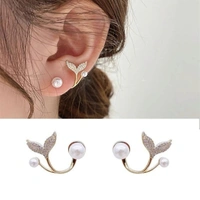 korean Earring  | Earring For Girl | Women Earring | Western Earring - Free Size, Gold, Earring For Girl, 1