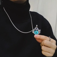 Men Pendant  Evil Eye Pendant  - Free Size, Blue, 1