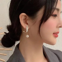 Earring For Women | Korean Earring | Western Earring - Free Size, Gold, 1 pair