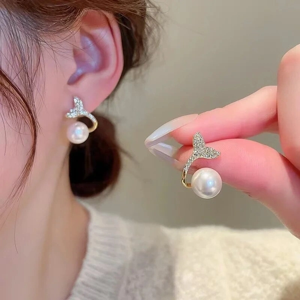 Korean Earrings | Earrings For Women | Western Earring - Free Size, 1, 1
