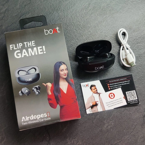 Boat Airdrop 555 First Copy  - Black