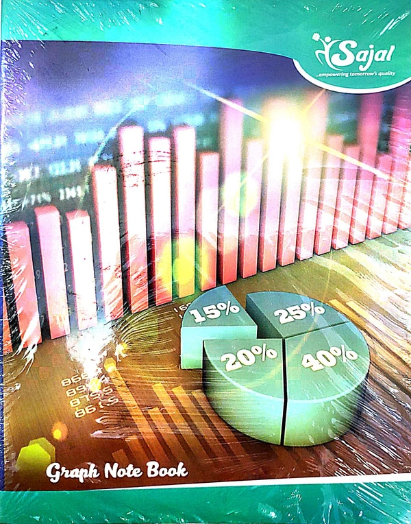 Sajal Graph Notebook - 27 cm x 22 cm