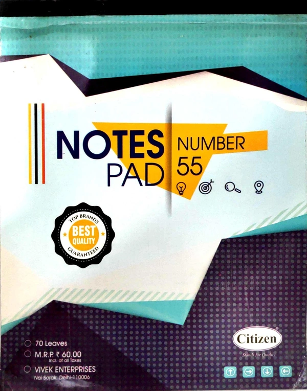 Citizen Notepad No. 55 - 22 cm x 27 cm