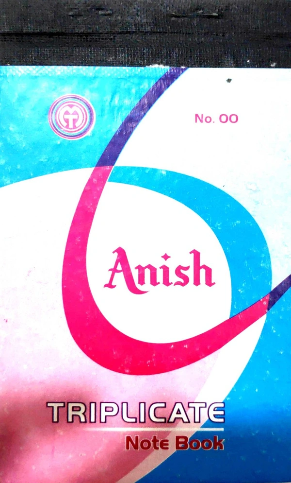 Anish Triplicate Notebook No. 00 - 10.5 cm x 15.3 cm
