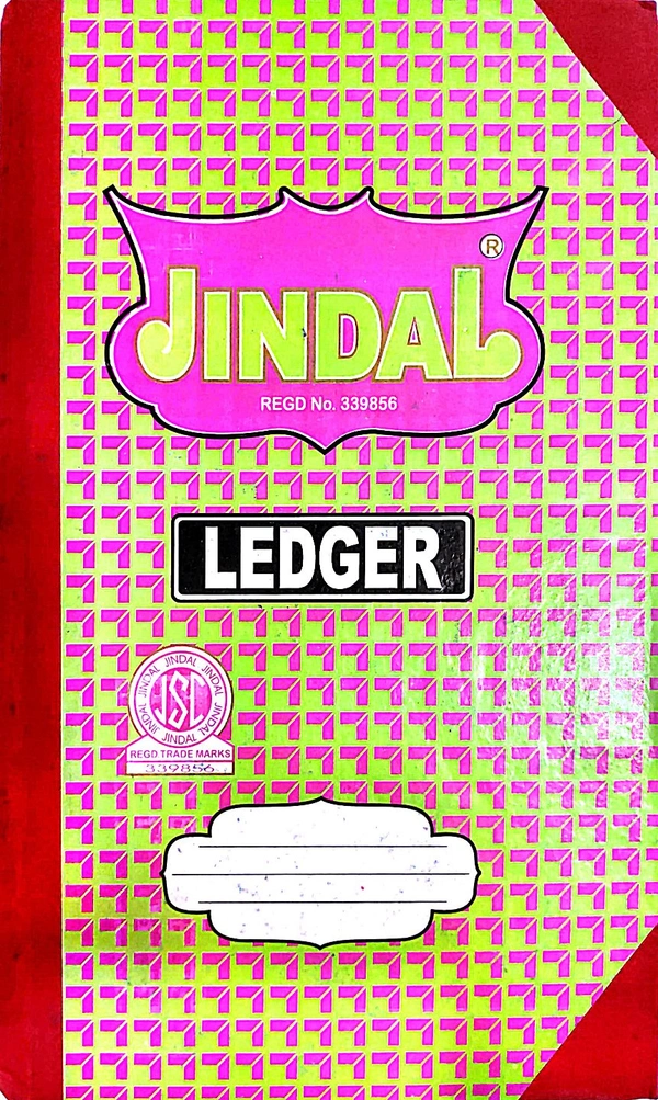 Jindal Ledger Register No. 2 - 17.5 cm x 32 cm