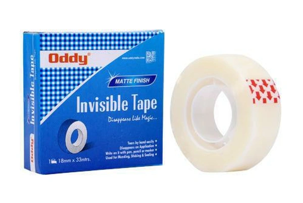 Oddy Invisible Tape | IT 1833 - 18 mm x 33 mtrs