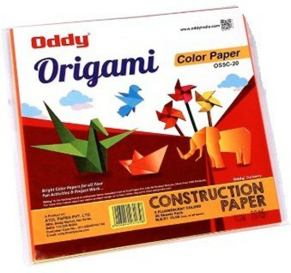 Oddy Origami Sheets 5 Colors | OS-5C