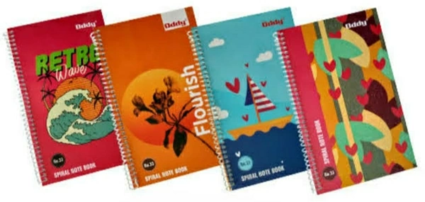 Oddy Spiral Notebook No.33 | SP-3380 - 140 mm x 225 mm