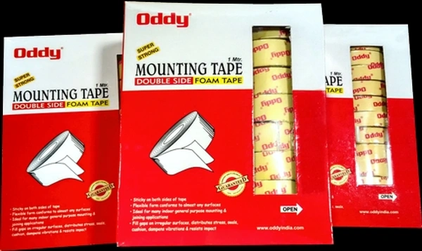 Oddy Foam Tape 18 MM - 1 MTR | FT-1801 - 18mm X 1 mtr