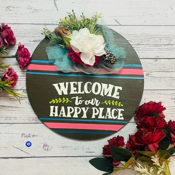 Welcome Board 4  - 10 Inch