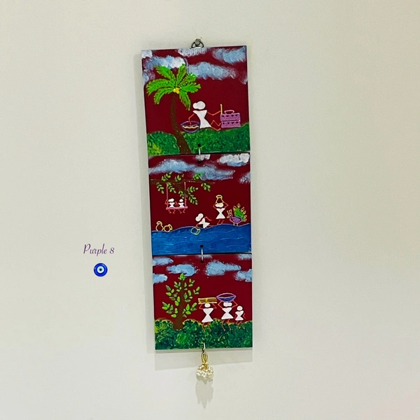 Layer Wall Hanging Design 1  - 6 Inch Each Shape