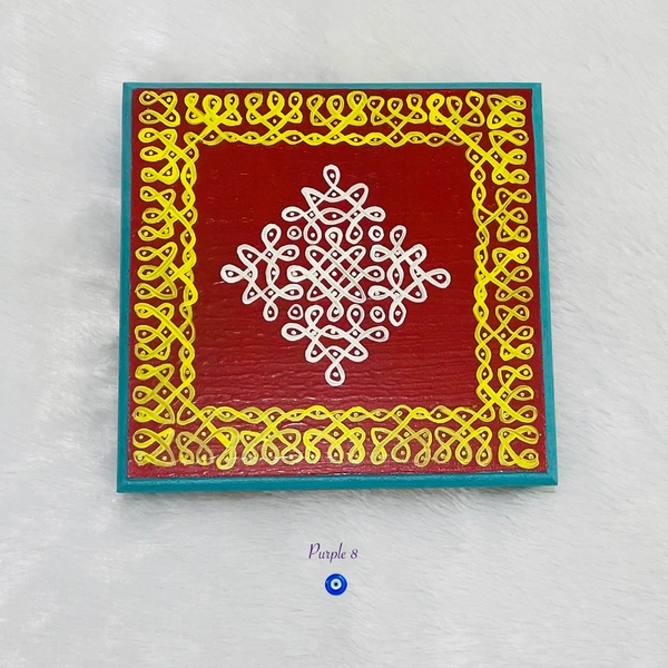 Square Chowki 3  - 6 Inch