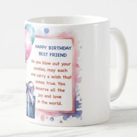 Birthday Mug For Friend 3 - White Mug