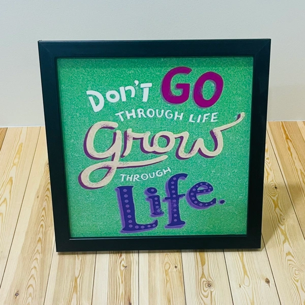 Quote Frame 17 - 8x8 Inch
