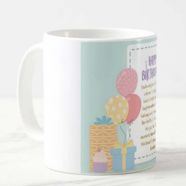 Birthday Mug For Friend 5  - White Mug
