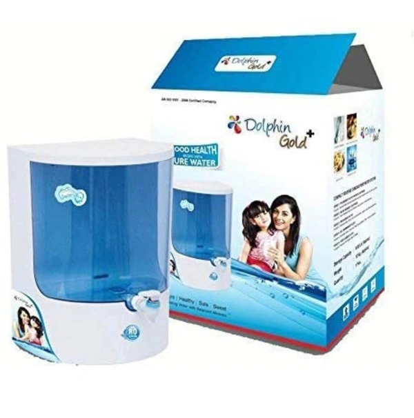 Dolphin  - white, blue