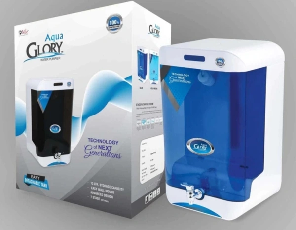 Aqua Glory - white, blue