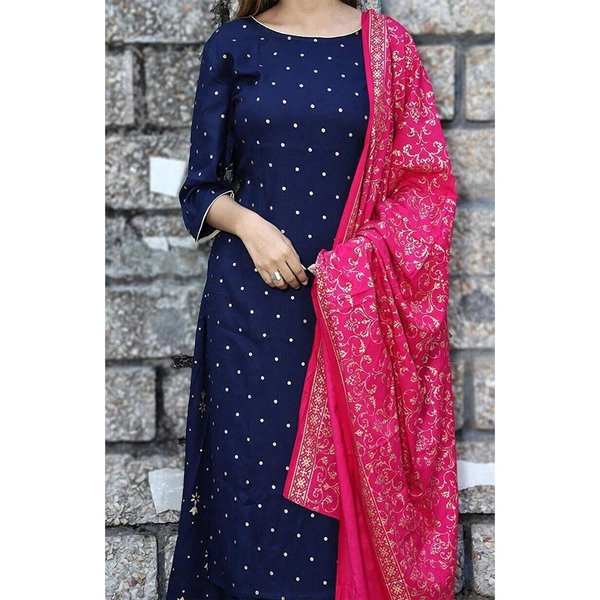 Trendy premium women kurta set - XL