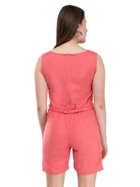 MAINSA WOMEN ROMPERS - Peach, M