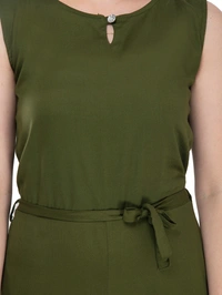 MAINSA WOMEN ROMPERS - Bottle Green, S