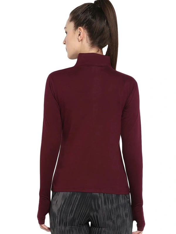 Popster Voguish Women Tshirts - M, Maroon