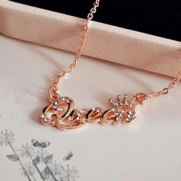 ARZONAI Punk Vintage Layered Portrait Lock Pendant Chunky Thick Cuban Link Chains Choker Necklaces For Women and Girls… - 2