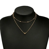 ARZONAI Punk Vintage Layered Portrait Lock Pendant Chunky Thick Cuban Link Chains Choker Necklaces For Women and Girls… - 5
