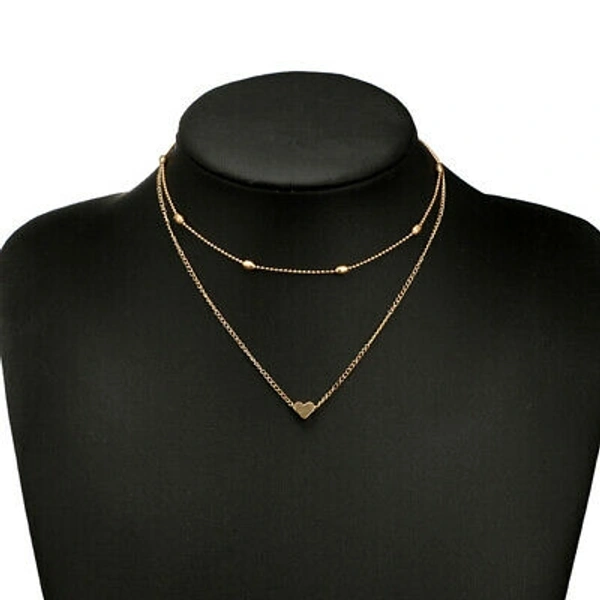 ARZONAI Punk Vintage Layered Portrait Lock Pendant Chunky Thick Cuban Link Chains Choker Necklaces For Women and Girls… - 5