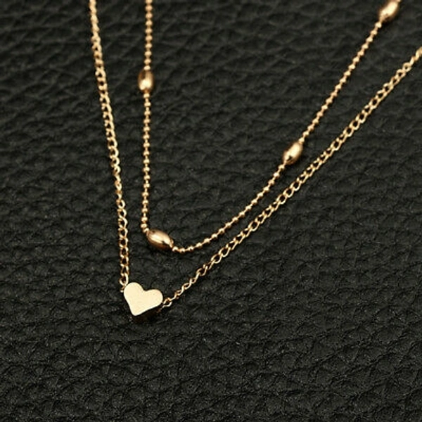 ARZONAI Punk Vintage Layered Portrait Lock Pendant Chunky Thick Cuban Link Chains Choker Necklaces For Women and Girls… - 5